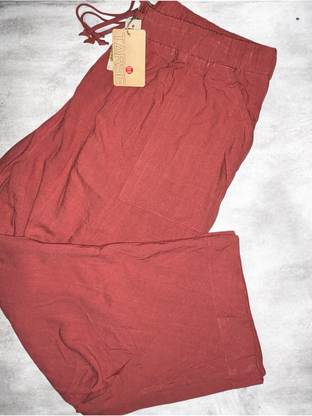 Tarse Linen Wide Leg Pants